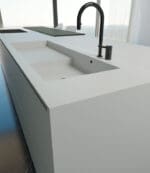 Fregadero Total White