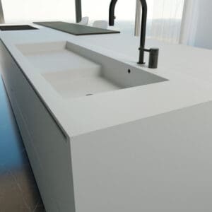 Fregadero Total White